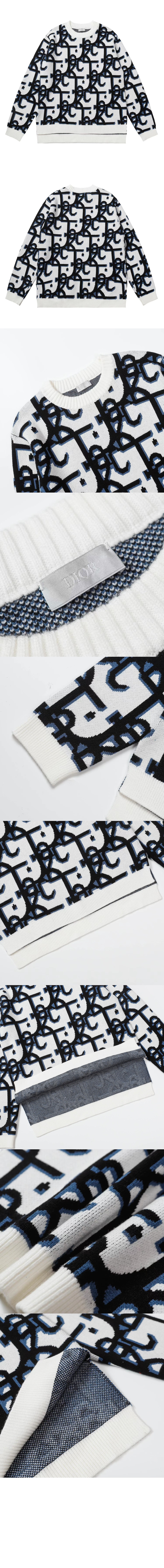 미러급레플리카사이트 | 명품레플리카 전문 쇼핑몰  | 퍼스트원 - 로고 니트 톱 > 디올