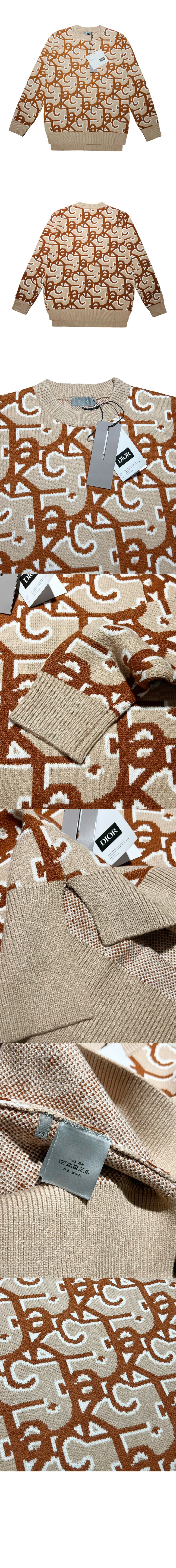 미러급레플리카사이트 | 명품레플리카 전문 쇼핑몰  | 퍼스트원 - 로고 니트 톱 > 디올