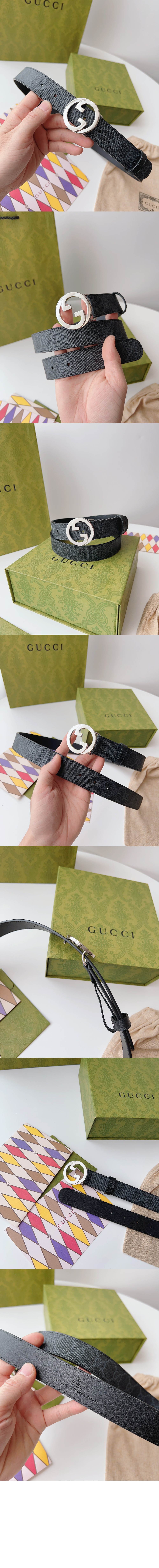 미러급레플리카사이트 | 명품레플리카 전문 쇼핑몰  | 퍼스트원 - GG 가죽 벨트 734771 > 구찌