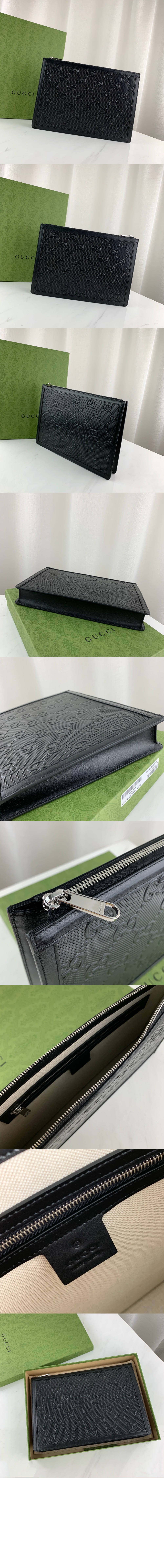 미러급레플리카사이트 | 명품레플리카 전문 쇼핑몰  | 퍼스트원 - GG 엠보스 클러치 646449 > 구찌