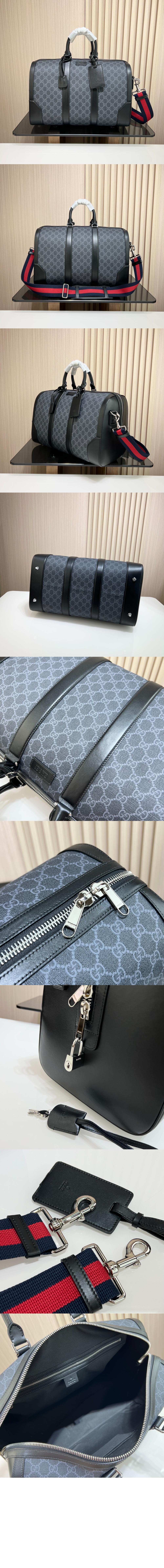 미러급레플리카사이트 | 명품레플리카 전문 쇼핑몰  | 퍼스트원 - GG 수프림 미듐 캐리온 더플백 474131 > 구찌