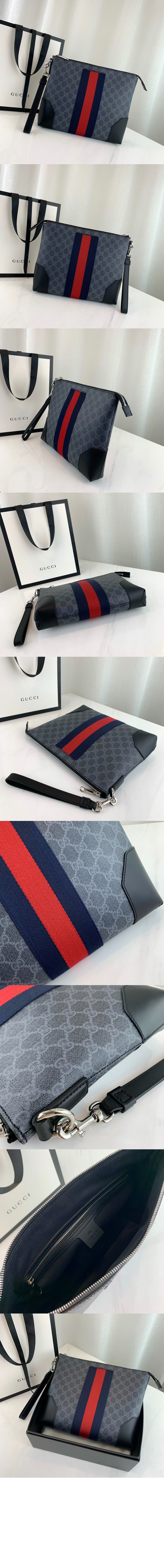 미러급레플리카사이트 | 명품레플리카 전문 쇼핑몰  | 퍼스트원 - GG 수프림 클러치 523603 > 구찌