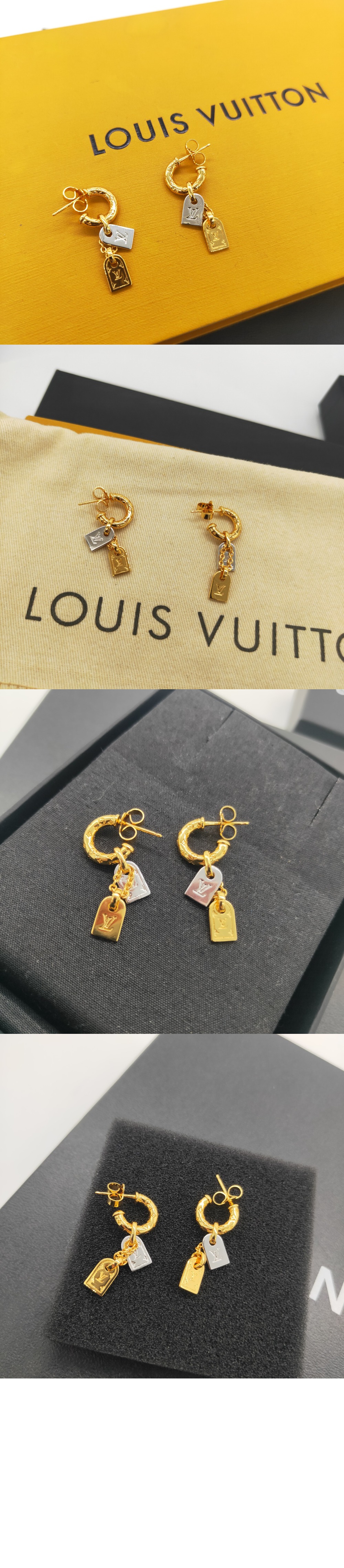 미러급레플리카사이트 | 명품레플리카 전문 쇼핑몰  | 퍼스트원 - 프레셔스 나노그램 택 귀걸이 M00607 > 루이비통