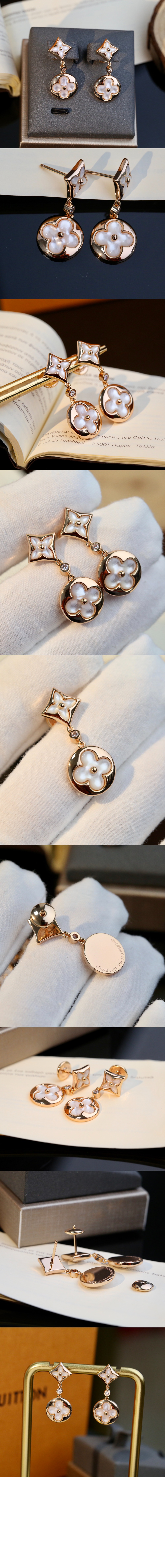 미러급레플리카사이트 | 명품레플리카 전문 쇼핑몰  | 퍼스트원 - 컬러 블라썸 롱 귀걸이 Q96668 > 루이비통