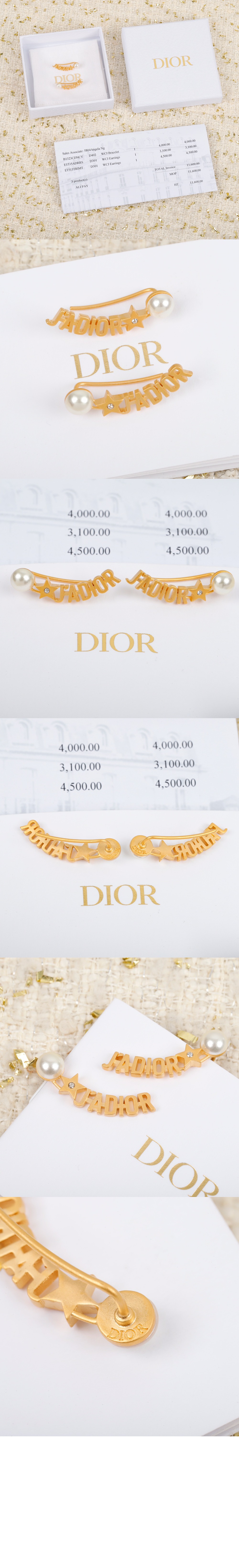 미러급레플리카사이트 | 명품레플리카 전문 쇼핑몰  | 퍼스트원 - 자디올 귀걸이 E1535 > 디올