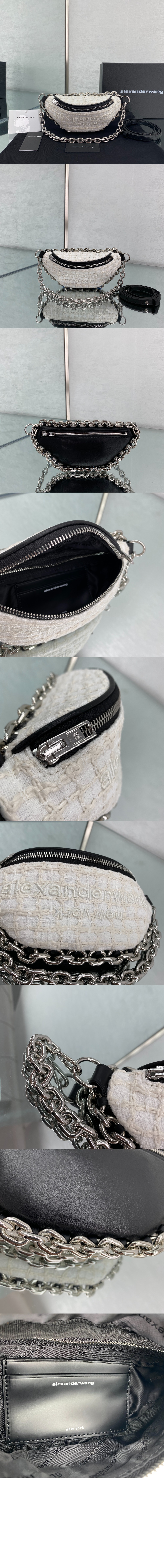 미러급레플리카사이트 | 명품레플리카 전문 쇼핑몰  | 퍼스트원 - 트위드 힙색 20C220 > 알렉산더왕