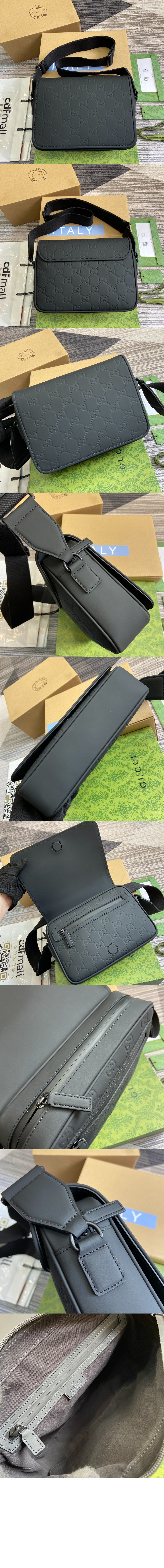 미러급레플리카사이트 | 명품레플리카 전문 쇼핑몰  | 퍼스트원 - GG 러버 효과 크로스백 775097 > 구찌