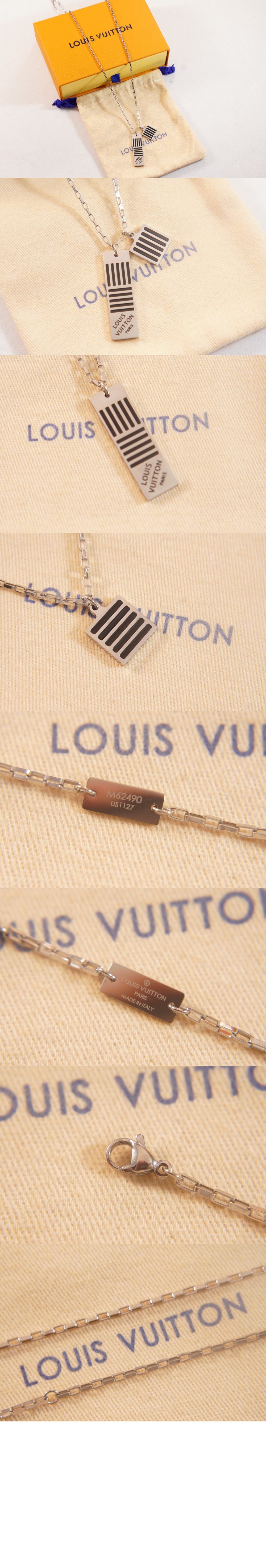 미러급레플리카사이트 | 명품레플리카 전문 쇼핑몰  | 퍼스트원 - 다미에 블랙 목걸이 M62490 > 루이비통