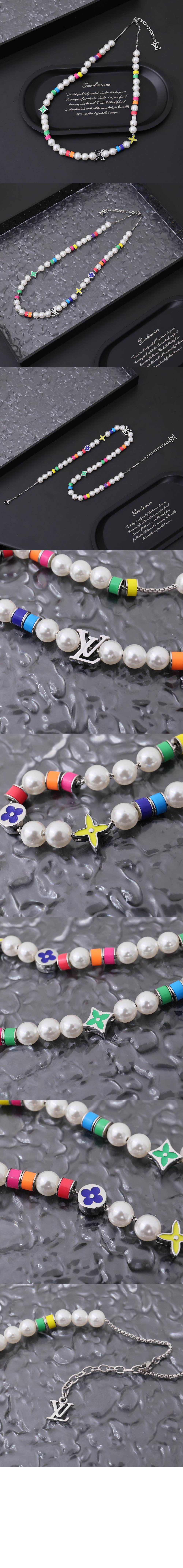 미러급레플리카사이트 | 명품레플리카 전문 쇼핑몰  | 퍼스트원 - 모노그램 펄 파티 목걸이 M01500 > 루이비통