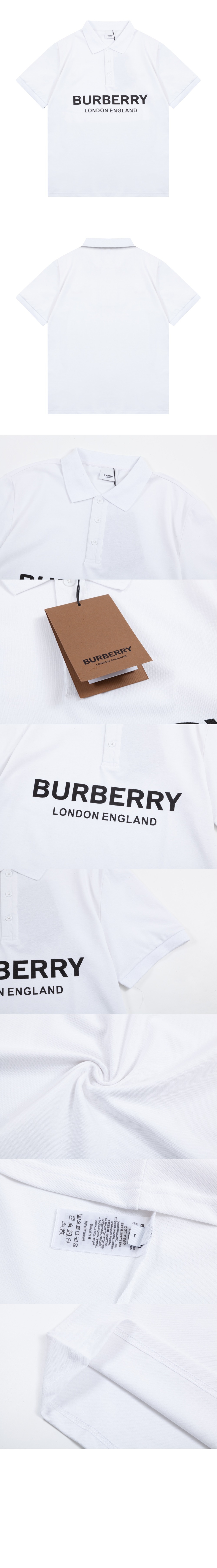 미러급레플리카사이트 | 명품레플리카 전문 쇼핑몰  | 퍼스트원 - 로고 프린트 반팔 > 버버리