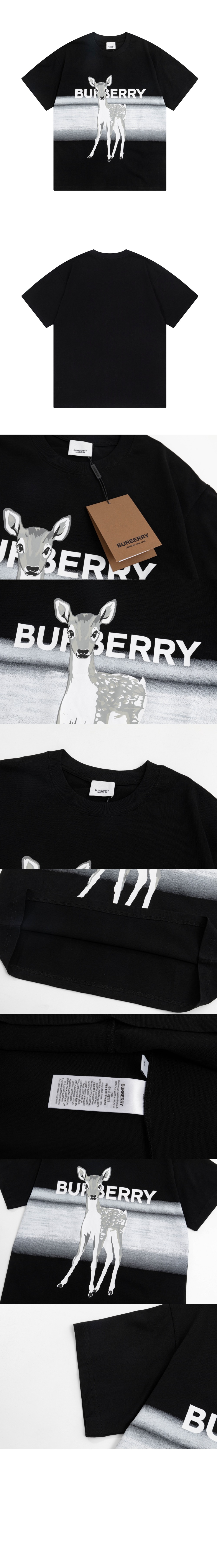 미러급레플리카사이트 | 명품레플리카 전문 쇼핑몰  | 퍼스트원 - 로고 프린트 반팔 > 버버리