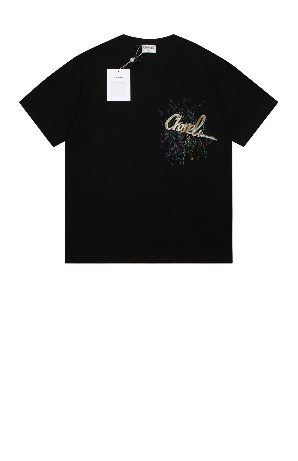 미러급레플리카사이트 | 명품레플리카 전문 쇼핑몰  | 퍼스트원 - 로고 프린트 반팔 > 샤넬