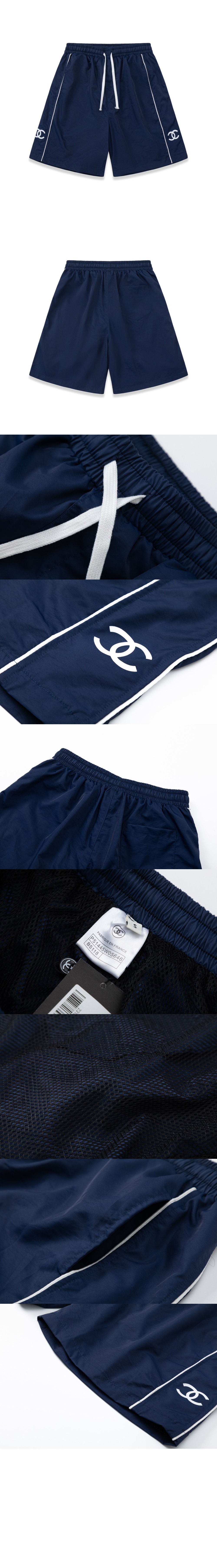 미러급레플리카사이트 | 명품레플리카 전문 쇼핑몰  | 퍼스트원 - 로고 프린트 팬츠 > 샤넬