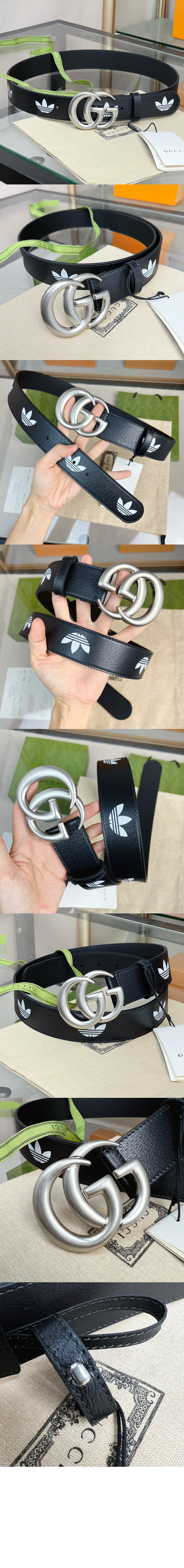 미러급레플리카사이트 | 명품레플리카 전문 쇼핑몰  | 퍼스트원 - x 아디다스 x 구찌 트레포일 벨트 406831 > 구찌