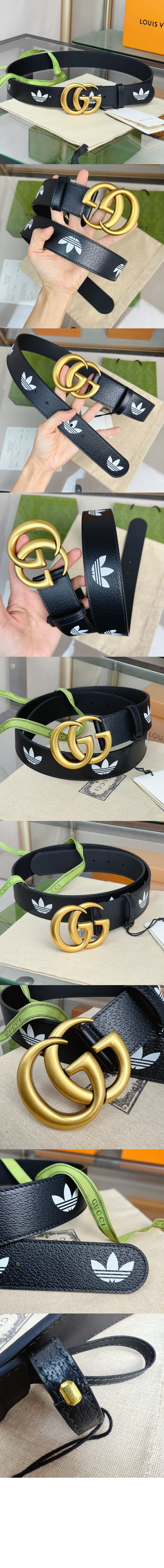 미러급레플리카사이트 | 명품레플리카 전문 쇼핑몰  | 퍼스트원 - x 아디다스 x 구찌 트레포일 벨트 406831 > 구찌
