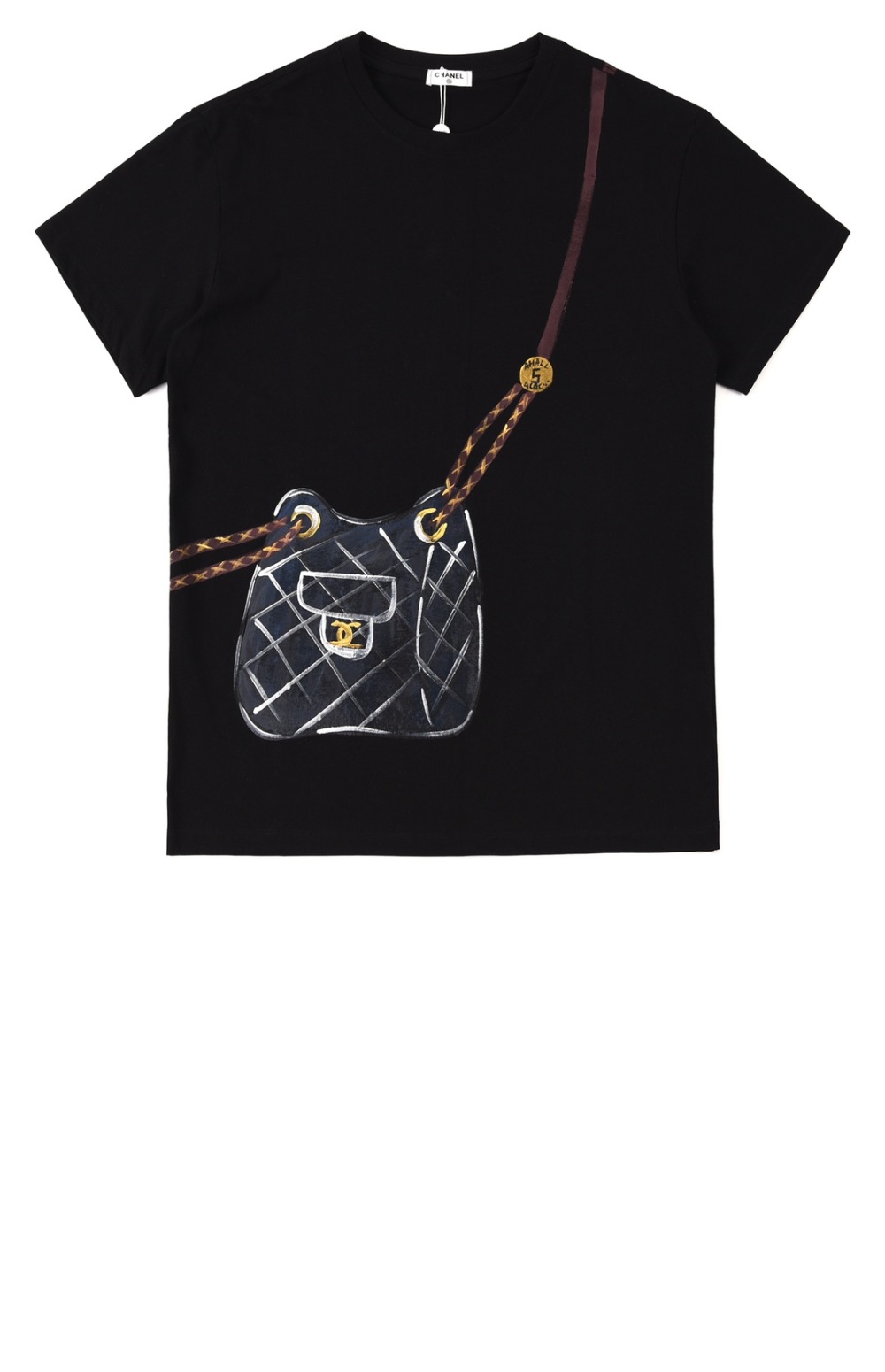 미러급레플리카사이트 | 명품레플리카 전문 쇼핑몰  | 퍼스트원 - 로고 프린트 반팔 > 샤넬