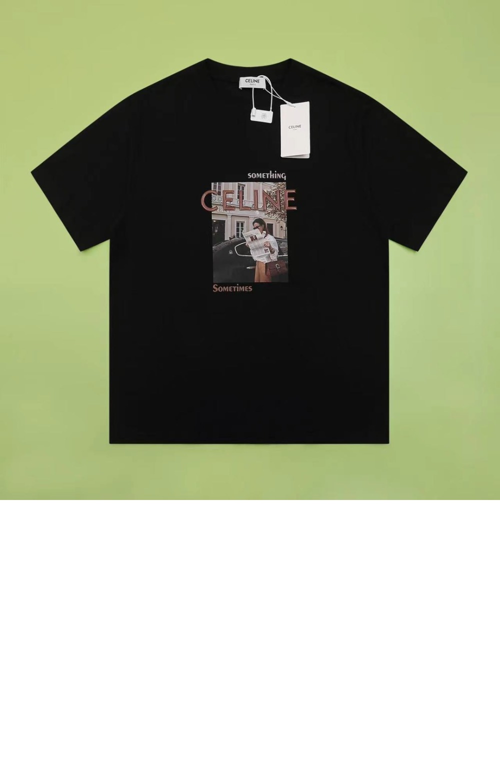 미러급레플리카사이트 | 명품레플리카 전문 쇼핑몰  | 퍼스트원 - 로고 프린트 반팔 > 샤넬