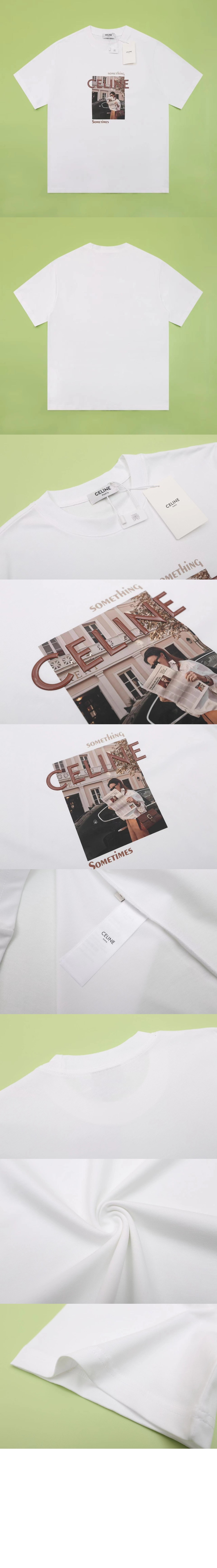 미러급레플리카사이트 | 명품레플리카 전문 쇼핑몰  | 퍼스트원 - 로고 프린트 반팔 > 샤넬