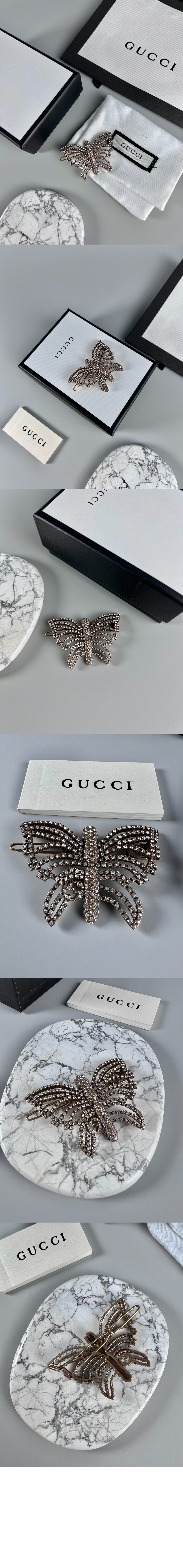 미러급레플리카사이트 | 명품레플리카 전문 쇼핑몰  | 퍼스트원 - 크리스탈 머리핀 621939 > 구찌