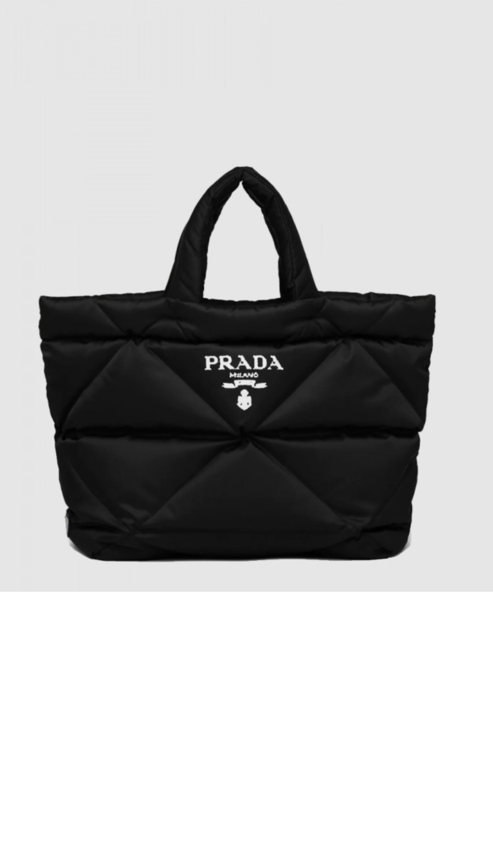 미러급레플리카사이트 | 명품레플리카 전문 쇼핑몰  | 퍼스트원 - 리나일론 패딩 토트백 2VG082 > 프라다