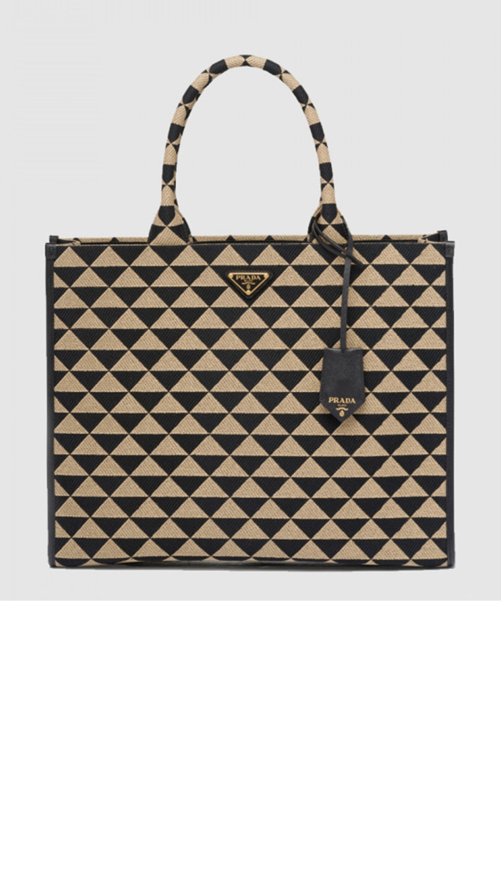 미러급레플리카사이트 | 명품레플리카 전문 쇼핑몰  | 퍼스트원 - 자카드 패브릭 토트백 1BA356 > 프라다