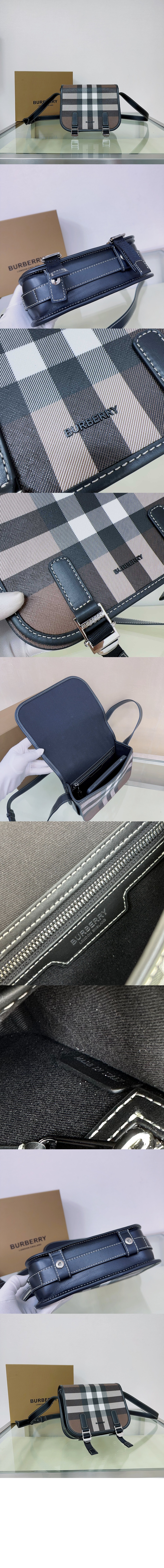 미러급레플리카사이트 | 명품레플리카 전문 쇼핑몰  | 퍼스트원 - 체크 크로스백 8052801 > 버버리