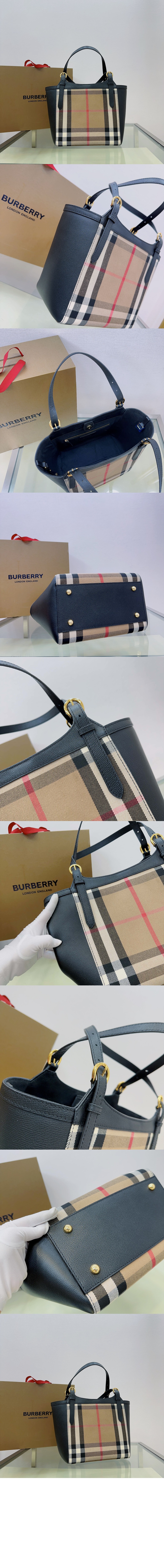 미러급레플리카사이트 | 명품레플리카 전문 쇼핑몰  | 퍼스트원 - CANTERBY 체크 스몰 토트백 80737851 > 버버리