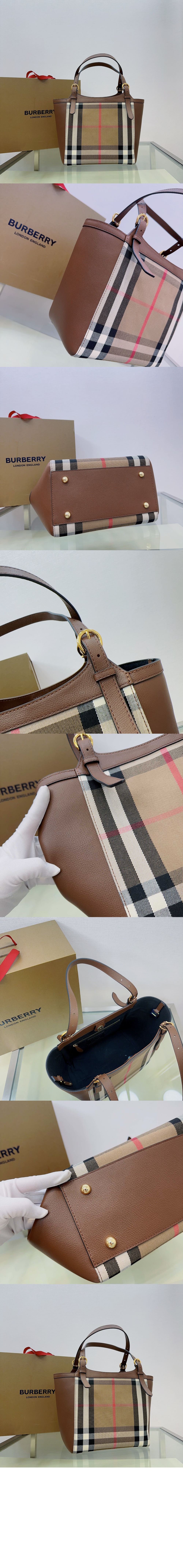 미러급레플리카사이트 | 명품레플리카 전문 쇼핑몰  | 퍼스트원 - CANTERBY 체크 스몰 토트백 80737851 > 버버리