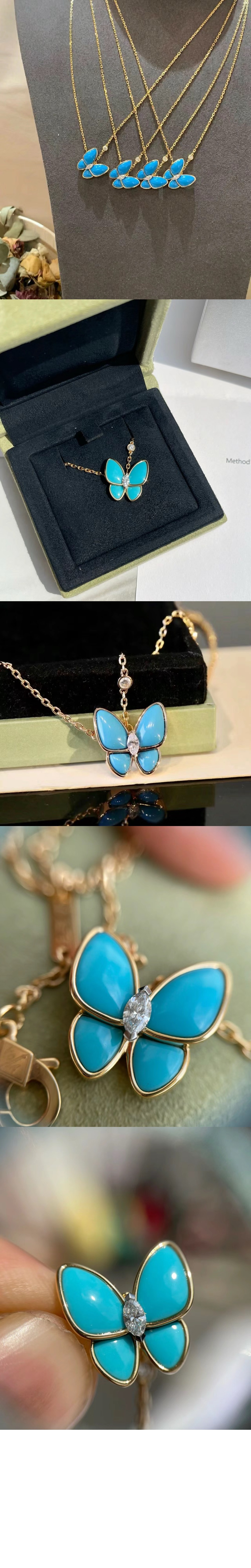 미러급레플리카사이트 | 명품레플리카 전문 쇼핑몰  | 퍼스트원 - 투 버터플라이 목걸이 7UP00 > 반클리프