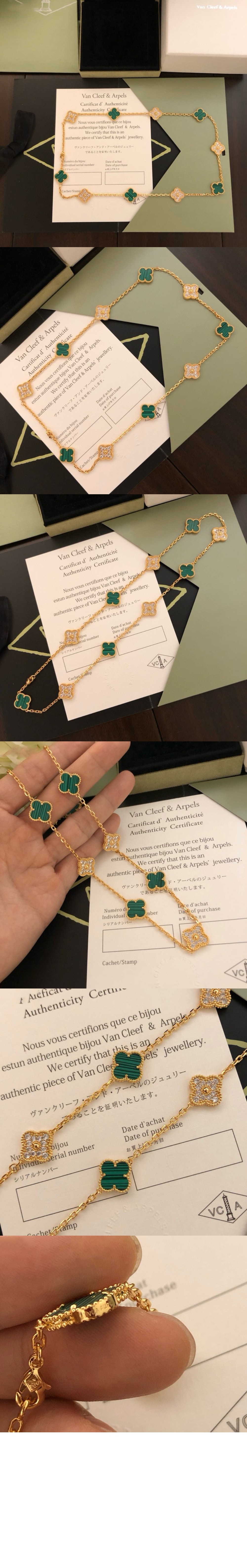 미러급레플리카사이트 | 명품레플리카 전문 쇼핑몰  | 퍼스트원 - 빈티지 알함브라 목걸이 9J400 > 반클리프