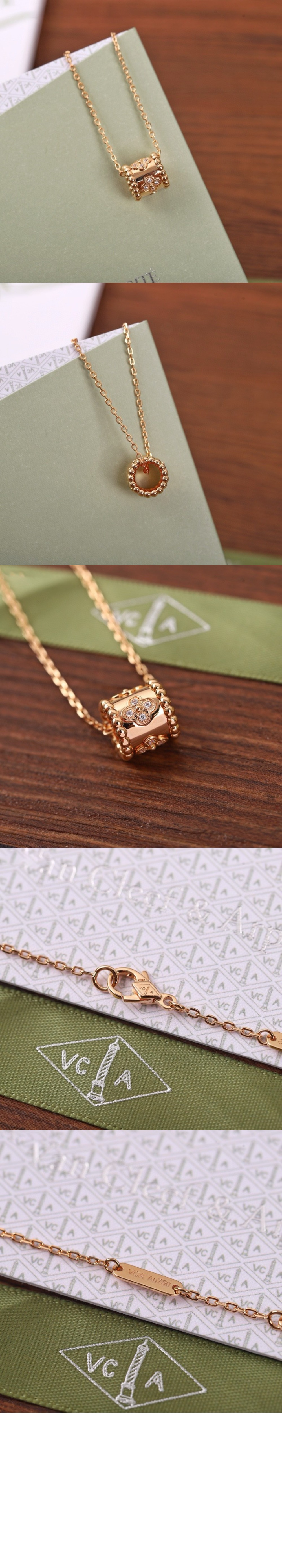 미러급레플리카사이트 | 명품레플리카 전문 쇼핑몰  | 퍼스트원 - 빼를리 클로버 목걸이 3YG00 > 반클리프