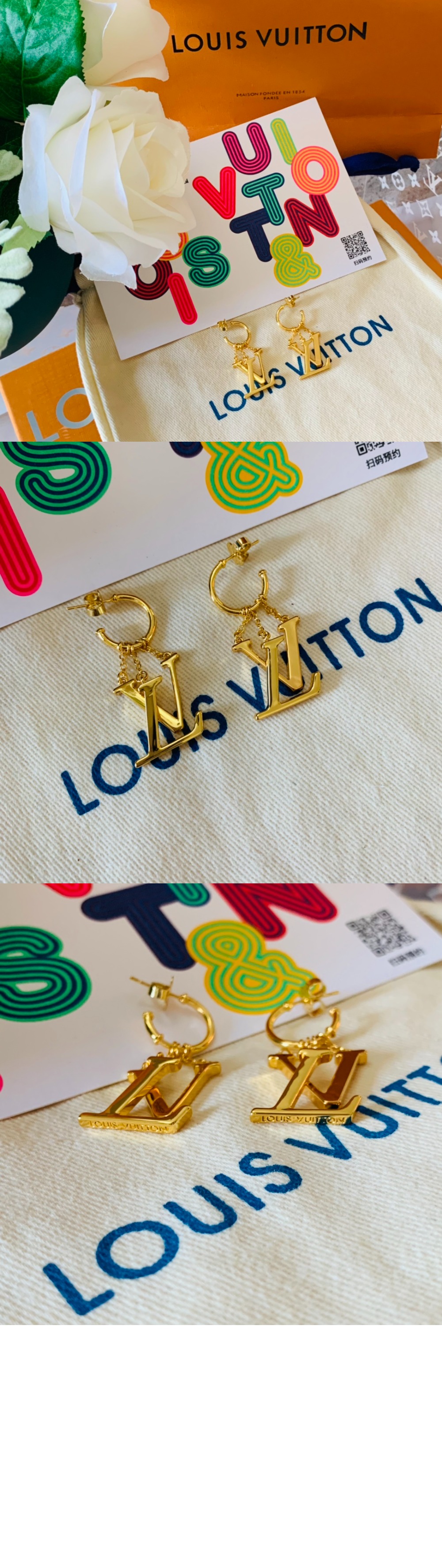 미러급레플리카사이트 | 명품레플리카 전문 쇼핑몰  | 퍼스트원 - LV 옵틱 귀걸이 M00612 > 루이비통