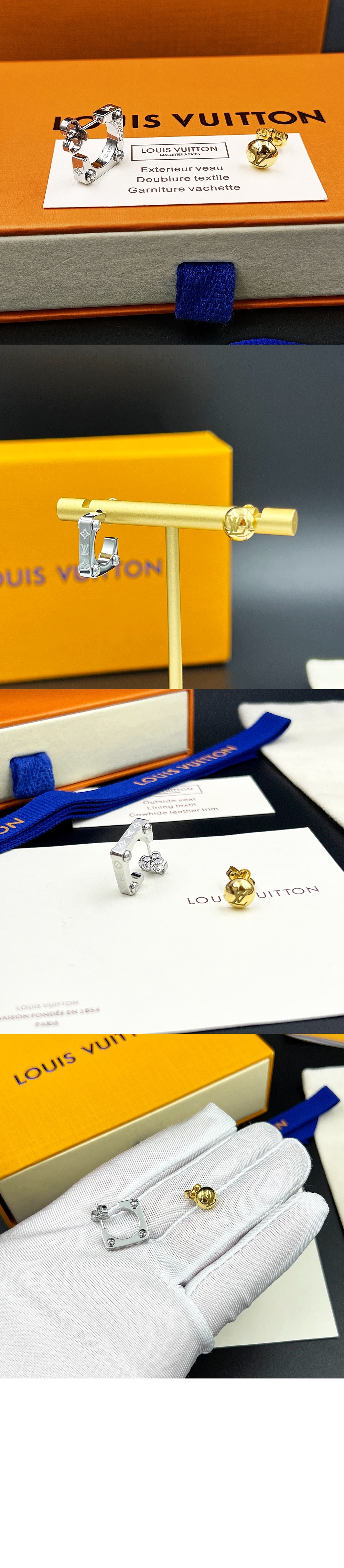 미러급레플리카사이트 | 명품레플리카 전문 쇼핑몰  | 퍼스트원 - 모노그램 볼드 귀걸이 M00700 > 루이비통