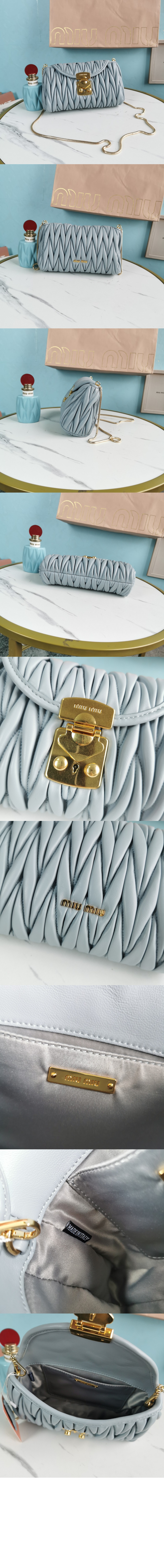 미러급레플리카사이트 | 명품레플리카 전문 쇼핑몰  | 퍼스트원 - 마테라쎄 숄더백 5BH196 > 미우미우