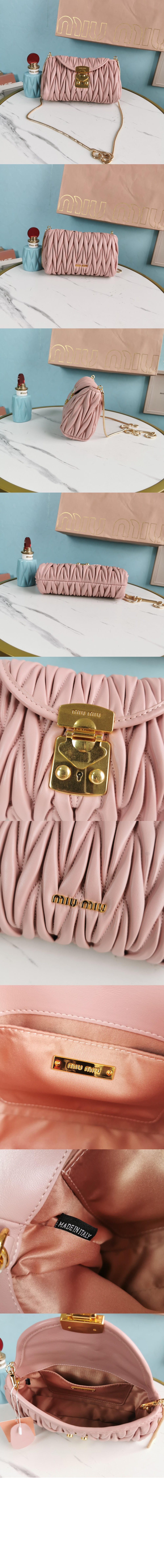 미러급레플리카사이트 | 명품레플리카 전문 쇼핑몰  | 퍼스트원 - 마테라쎄 숄더백 5BH196 > 미우미우