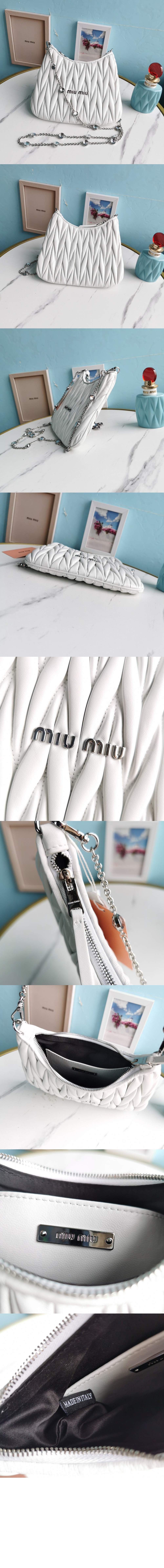 미러급레플리카사이트 | 명품레플리카 전문 쇼핑몰  | 퍼스트원 - 마테라쎄 숄더백 5BH189 > 미우미우