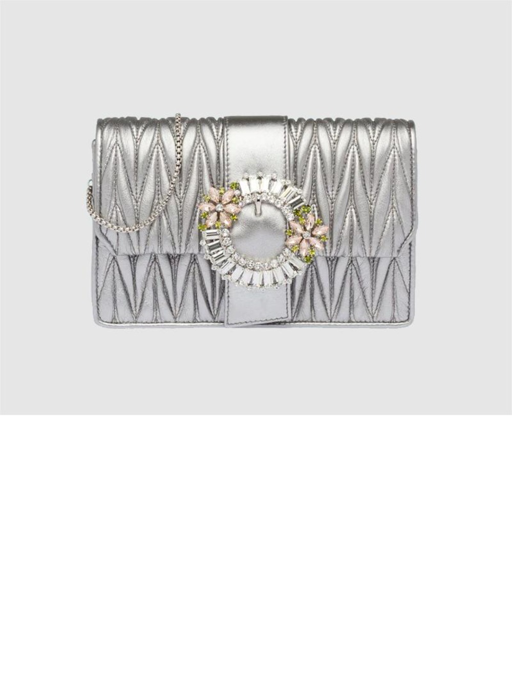 미러급레플리카사이트 | 명품레플리카 전문 쇼핑몰  | 퍼스트원 - 마테라쎄 플라워 미니백 5BH095 > 미우미우