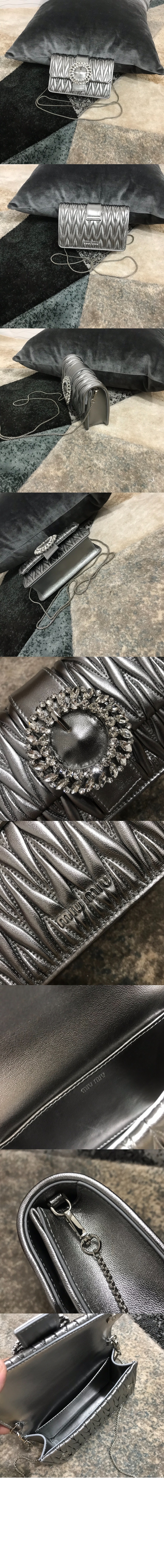 미러급레플리카사이트 | 명품레플리카 전문 쇼핑몰  | 퍼스트원 - 마테라쎄 미니백 5BH095 > 미우미우