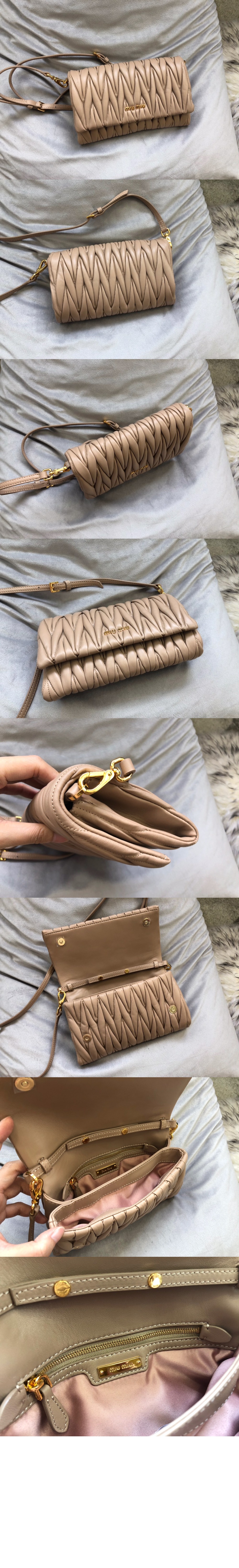 미러급레플리카사이트 | 명품레플리카 전문 쇼핑몰  | 퍼스트원 - 마테라쎄 미니백 5BH080 > 미우미우