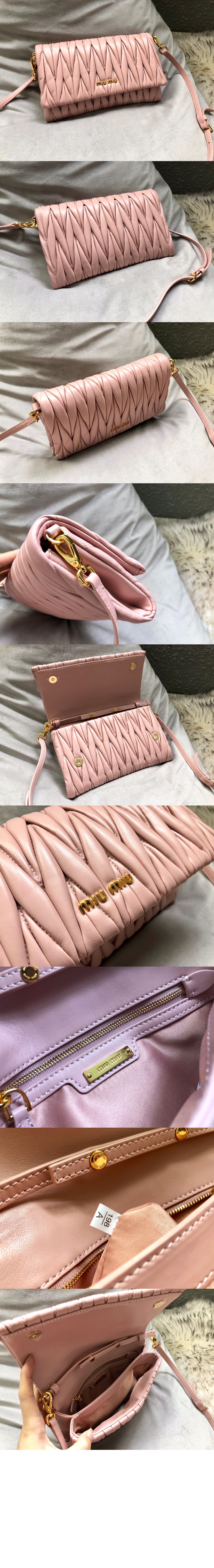 미러급레플리카사이트 | 명품레플리카 전문 쇼핑몰  | 퍼스트원 - 마테라쎄 미니백 5BH080 > 미우미우