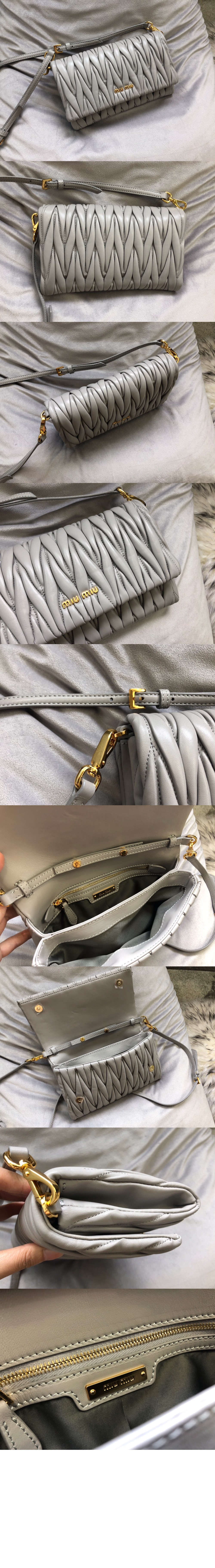 미러급레플리카사이트 | 명품레플리카 전문 쇼핑몰  | 퍼스트원 - 마테라쎄 미니백 5BH080 > 미우미우