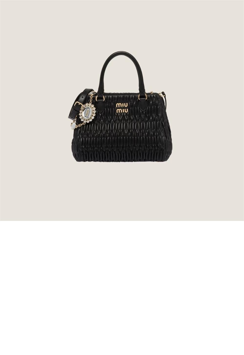 미러급레플리카사이트 | 명품레플리카 전문 쇼핑몰  | 퍼스트원 - 크리스탈 클로케 토트백 5BA067 > 미우미우