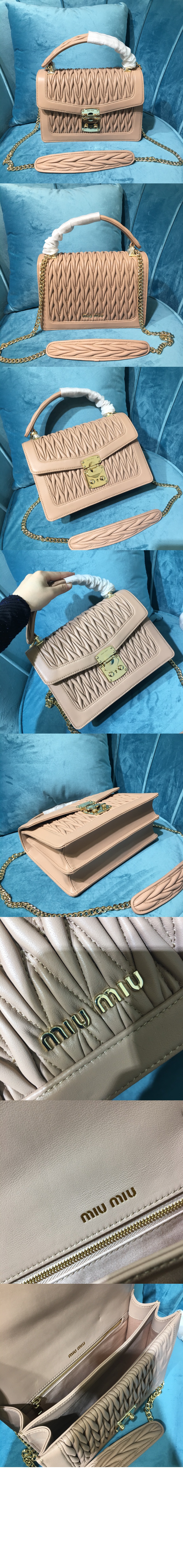 미러급레플리카사이트 | 명품레플리카 전문 쇼핑몰  | 퍼스트원 - 컨피덴셜 마테라쎄 토트백 5BA094 > 미우미우