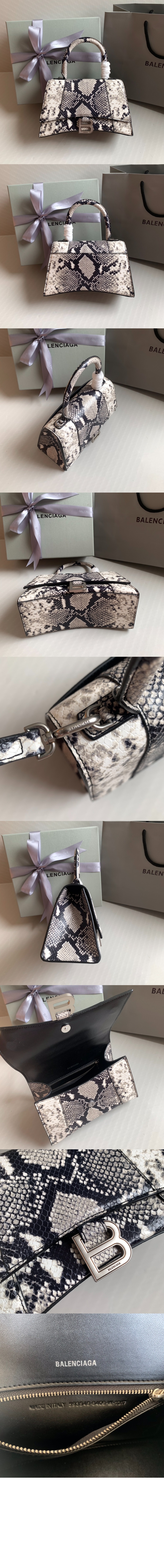 미러급레플리카사이트 | 명품레플리카 전문 쇼핑몰  | 퍼스트원 - 뱀피 엠보 가죽 모래시계 클러치 564796 > 발렌시아가