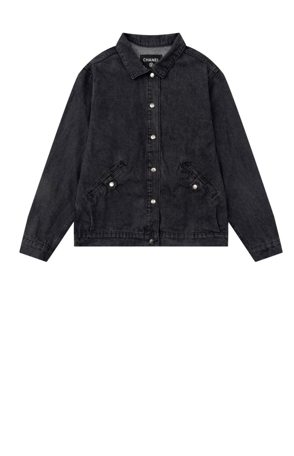 미러급레플리카사이트 | 명품레플리카 전문 쇼핑몰  | 퍼스트원 - 로고 프린트 쇼트 코트 > 샤넬