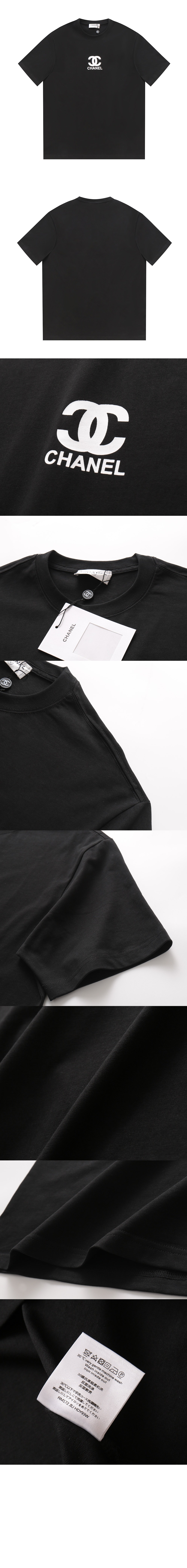 미러급레플리카사이트 | 명품레플리카 전문 쇼핑몰  | 퍼스트원 - 로고 프린트 반팔 > 샤넬