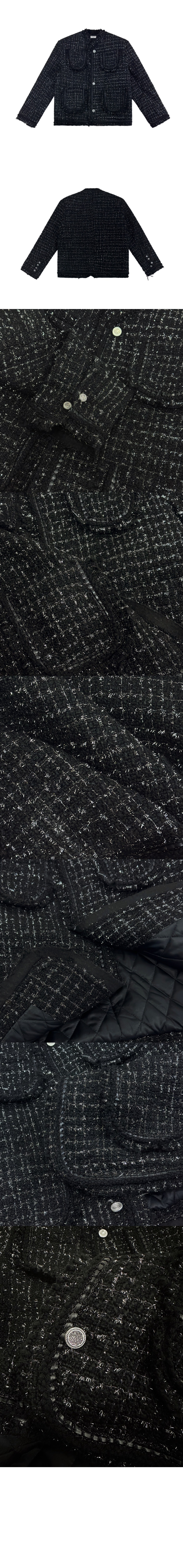 미러급레플리카사이트 | 명품레플리카 전문 쇼핑몰  | 퍼스트원 - 로고 쇼트 코트 > 샤넬