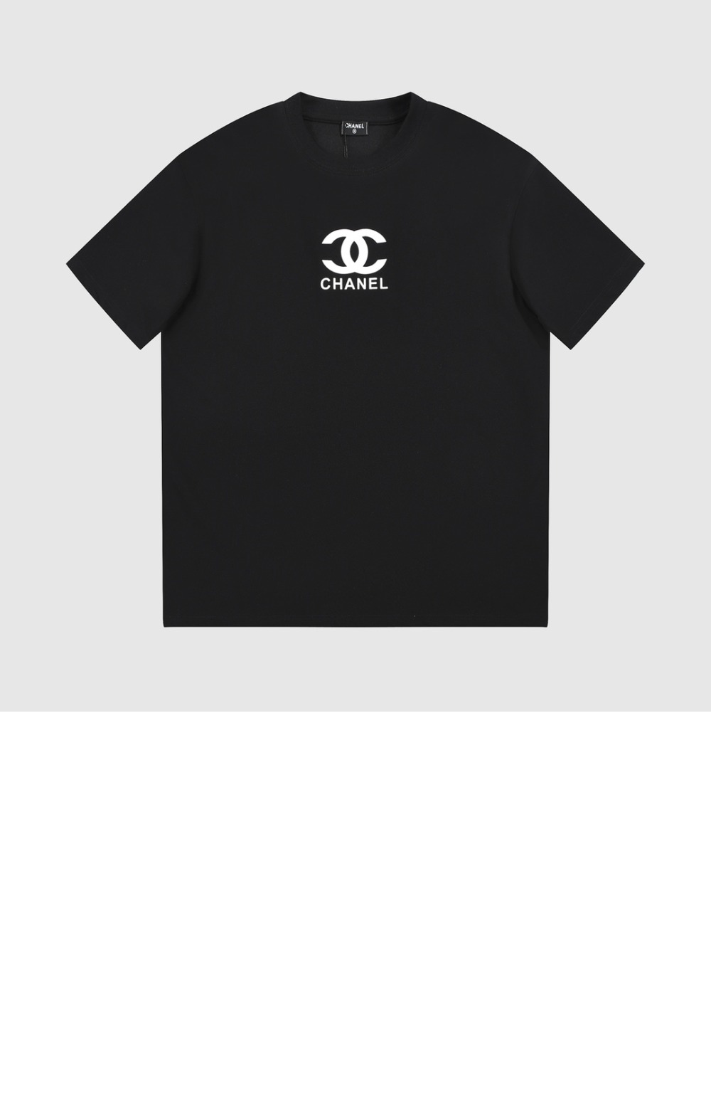 미러급레플리카사이트 | 명품레플리카 전문 쇼핑몰  | 퍼스트원 - 로고 프린트 반팔 > 샤넬