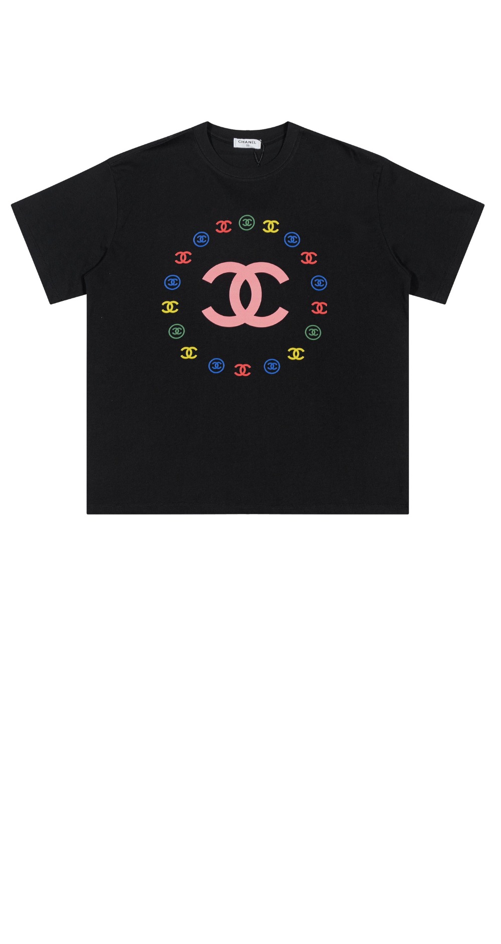 미러급레플리카사이트 | 명품레플리카 전문 쇼핑몰  | 퍼스트원 - 로고 프린트 반팔 > 샤넬