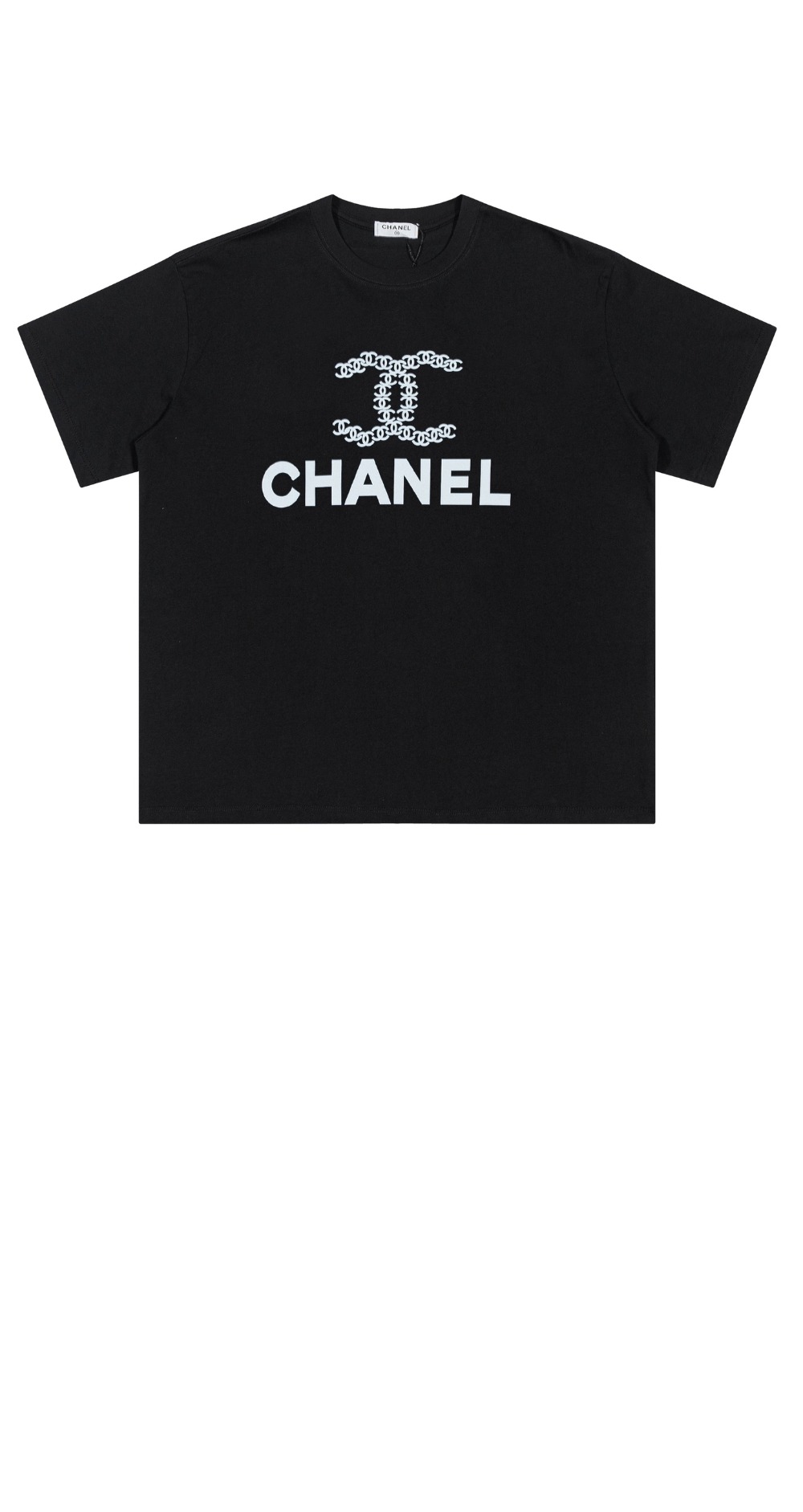 미러급레플리카사이트 | 명품레플리카 전문 쇼핑몰  | 퍼스트원 - 로고 프린트 반팔 > 샤넬